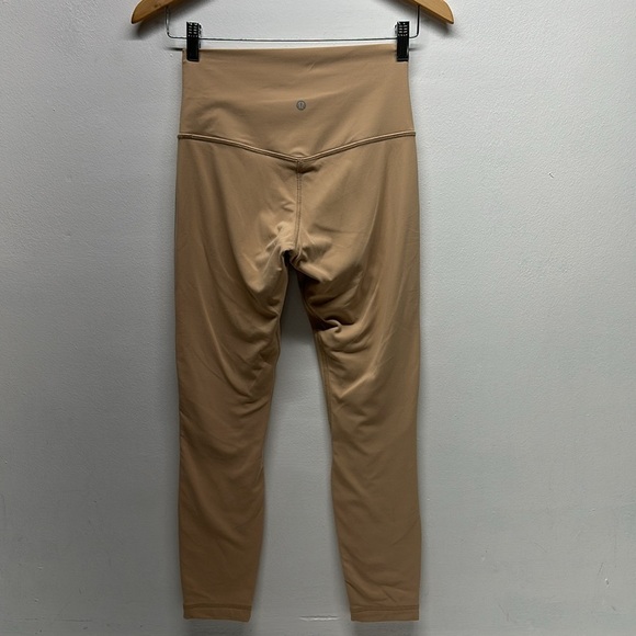 Lululemon Align High Rise Leggings Athletic Pants Legging 25 "Contour Tan Size 6 - Picture 5 of 9